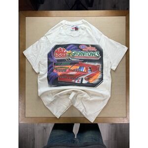 Vintage 1996 Mac Tools Gatornationals Winston Drag Racing Promo T Shirt Size L